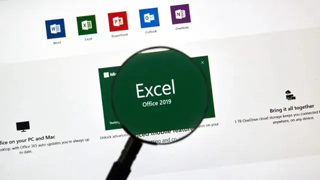 Microsoft Excel - Beginner, Intermediate & Advanced