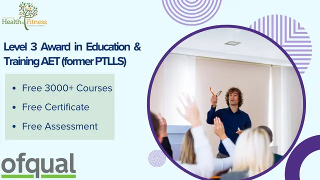 Level 3 Award in Education & Training AET (former PTLLS)