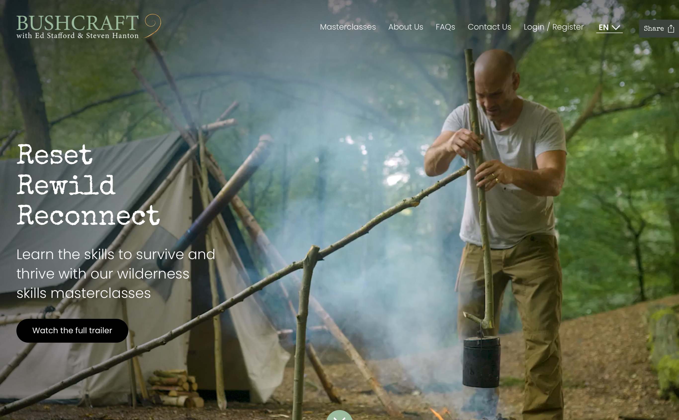  Bushcraft with Ed Stafford and Steven Hanton