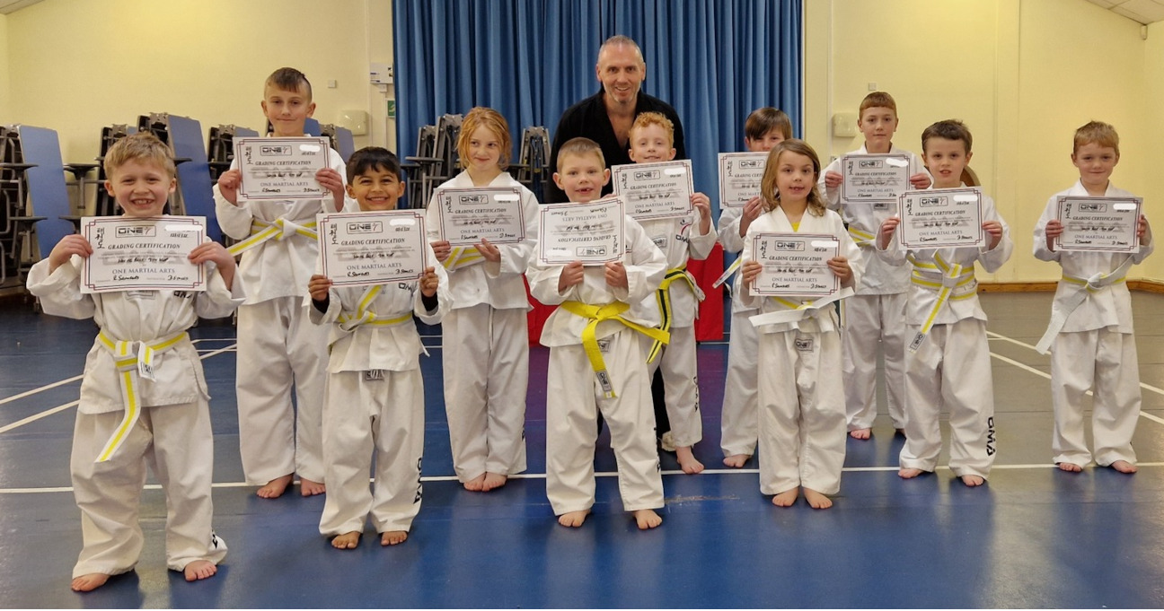 Children's taekwondo trial sessions