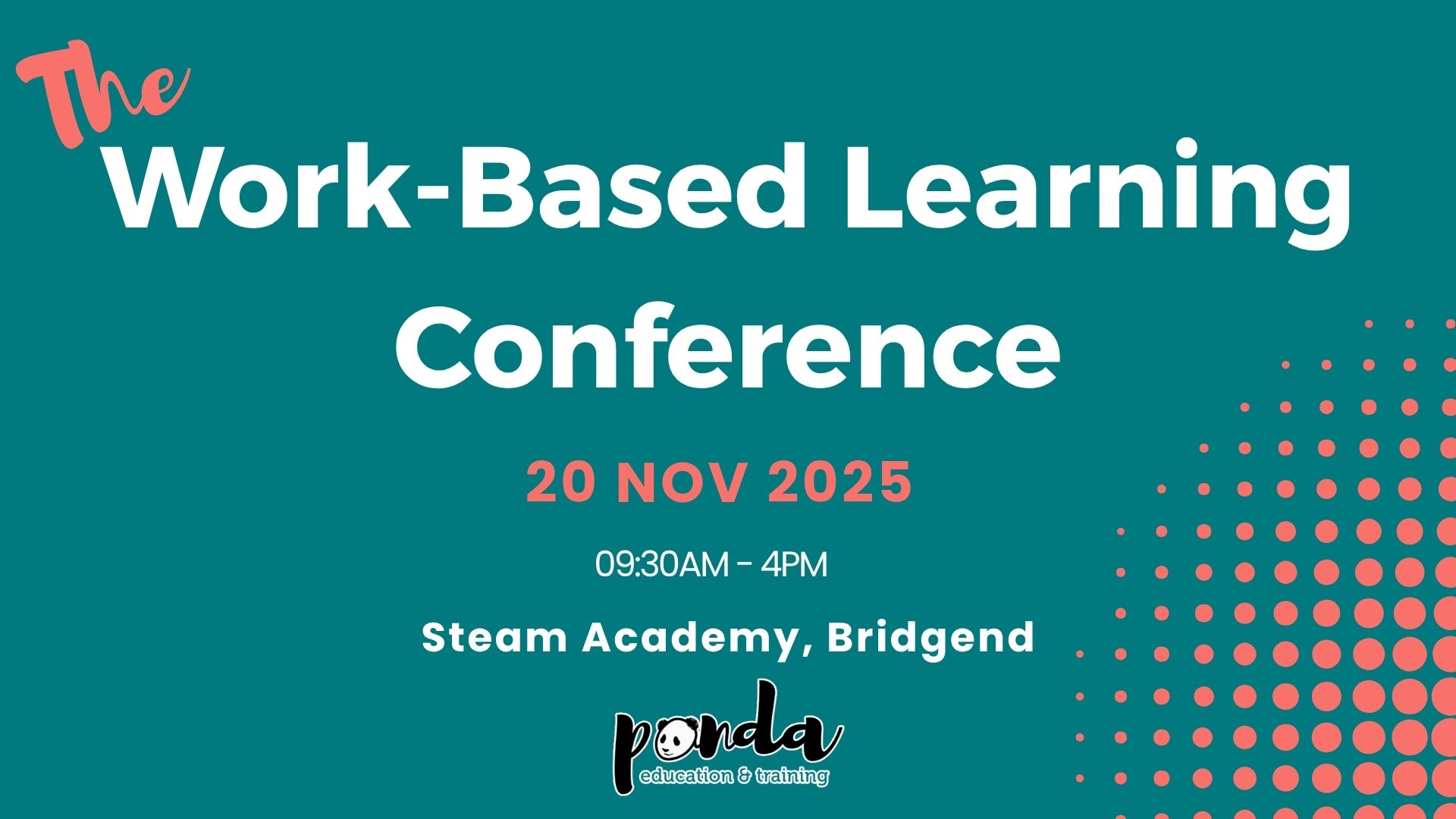 Panda Education presents The Work-Based Learning Conference 2025