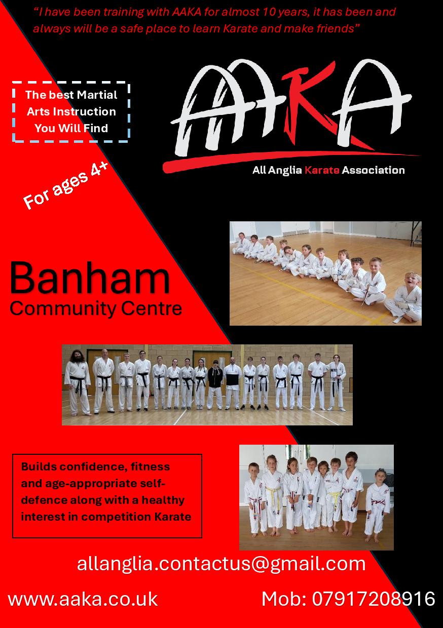 All Anglia Karate Association - Banham