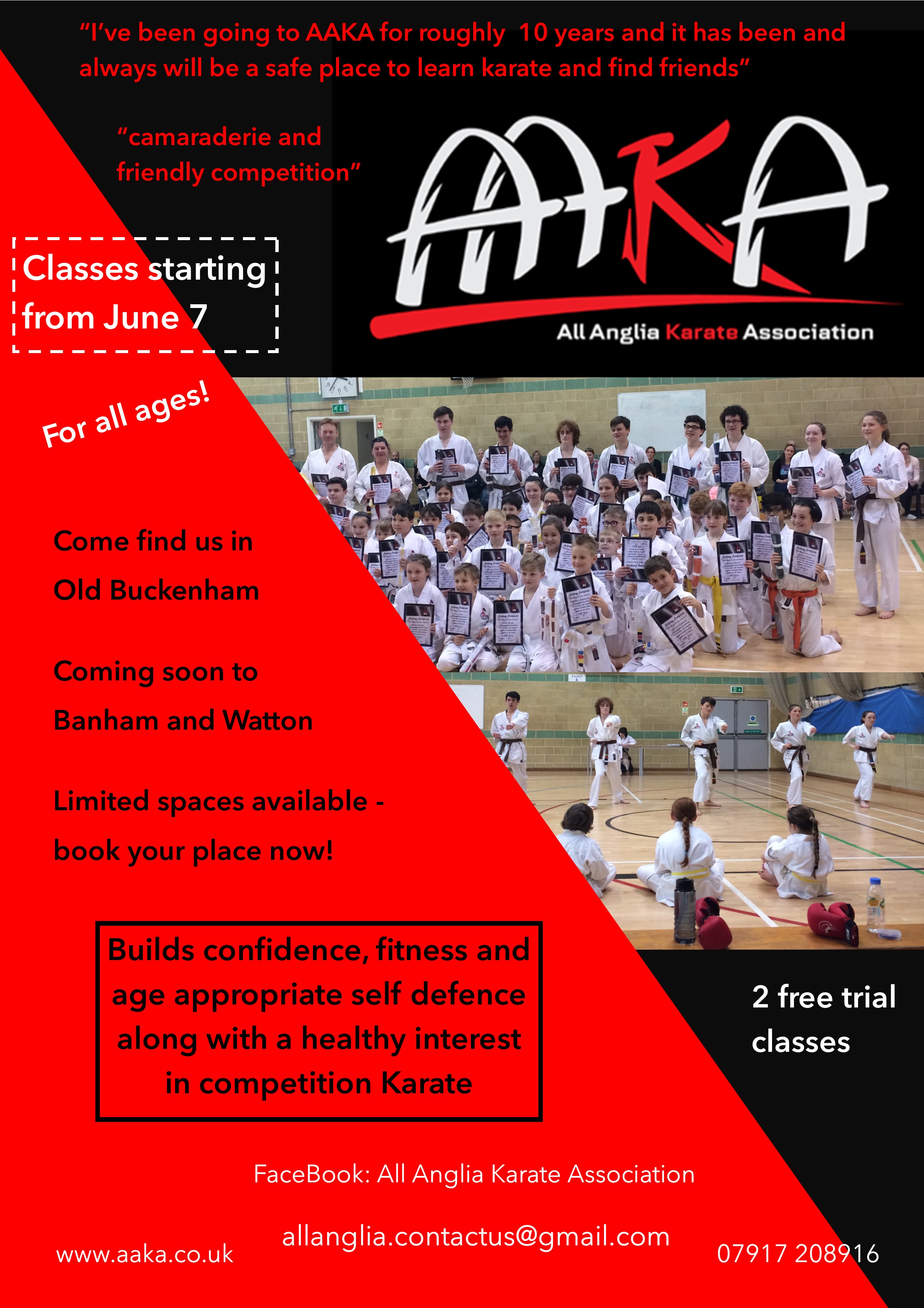 All Anglia Karate Association - Attleborough