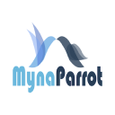 Myna Parrot logo