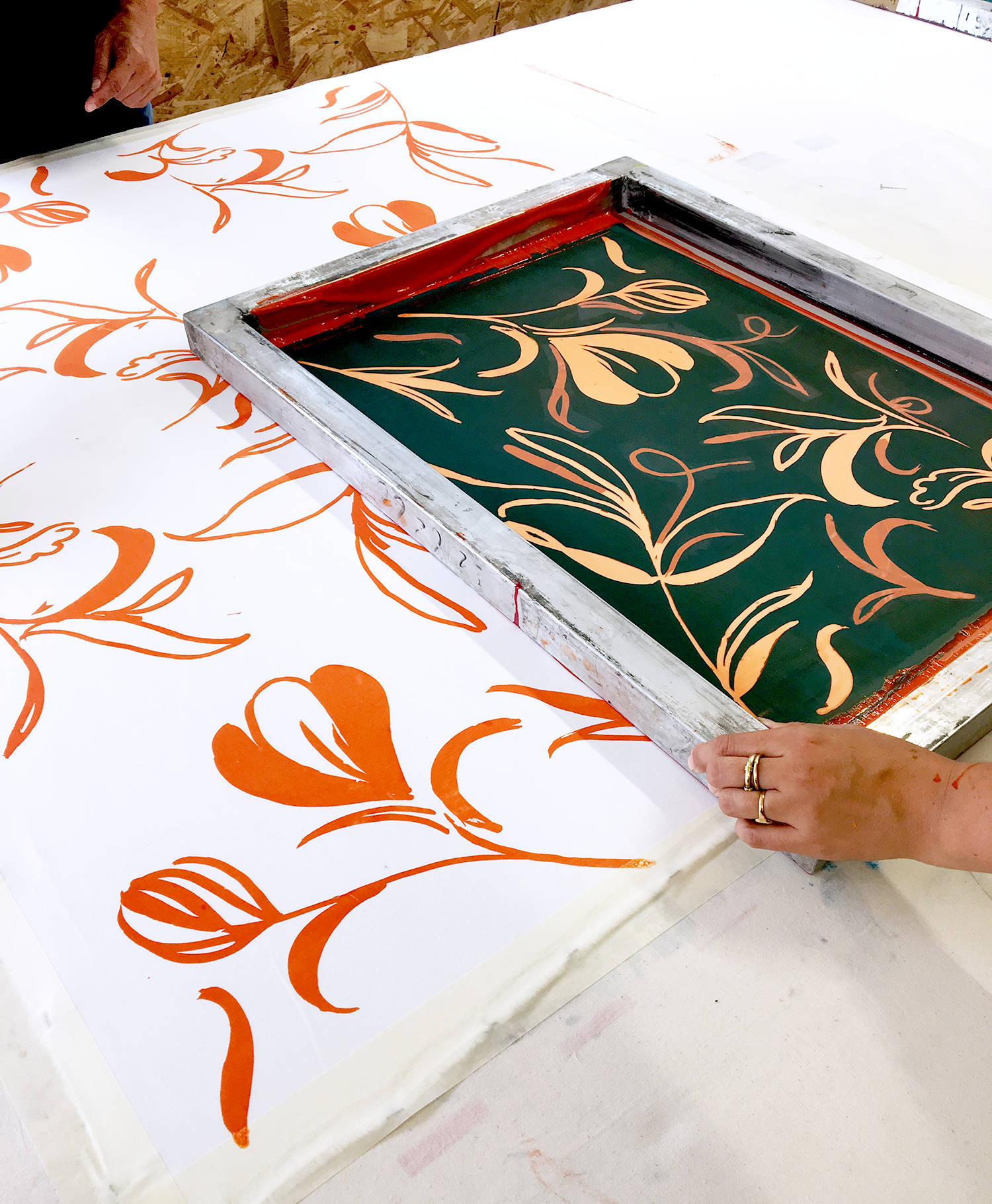 1 DAY SCREEN PRINTING FABRIC WORKSHOP