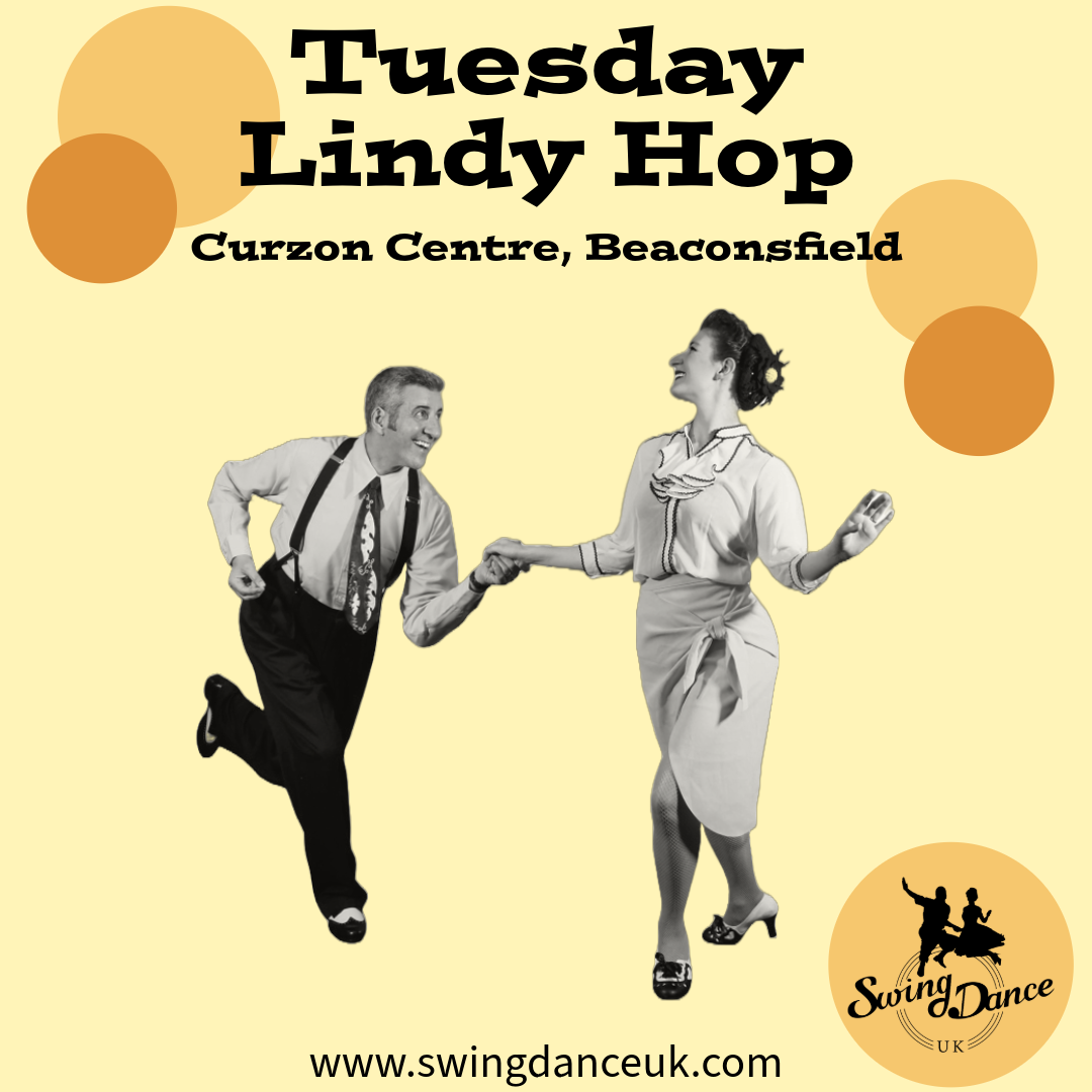 10-Week Lindy Hop Course at Curzon Centre - September 2024 & End of Term Hop!