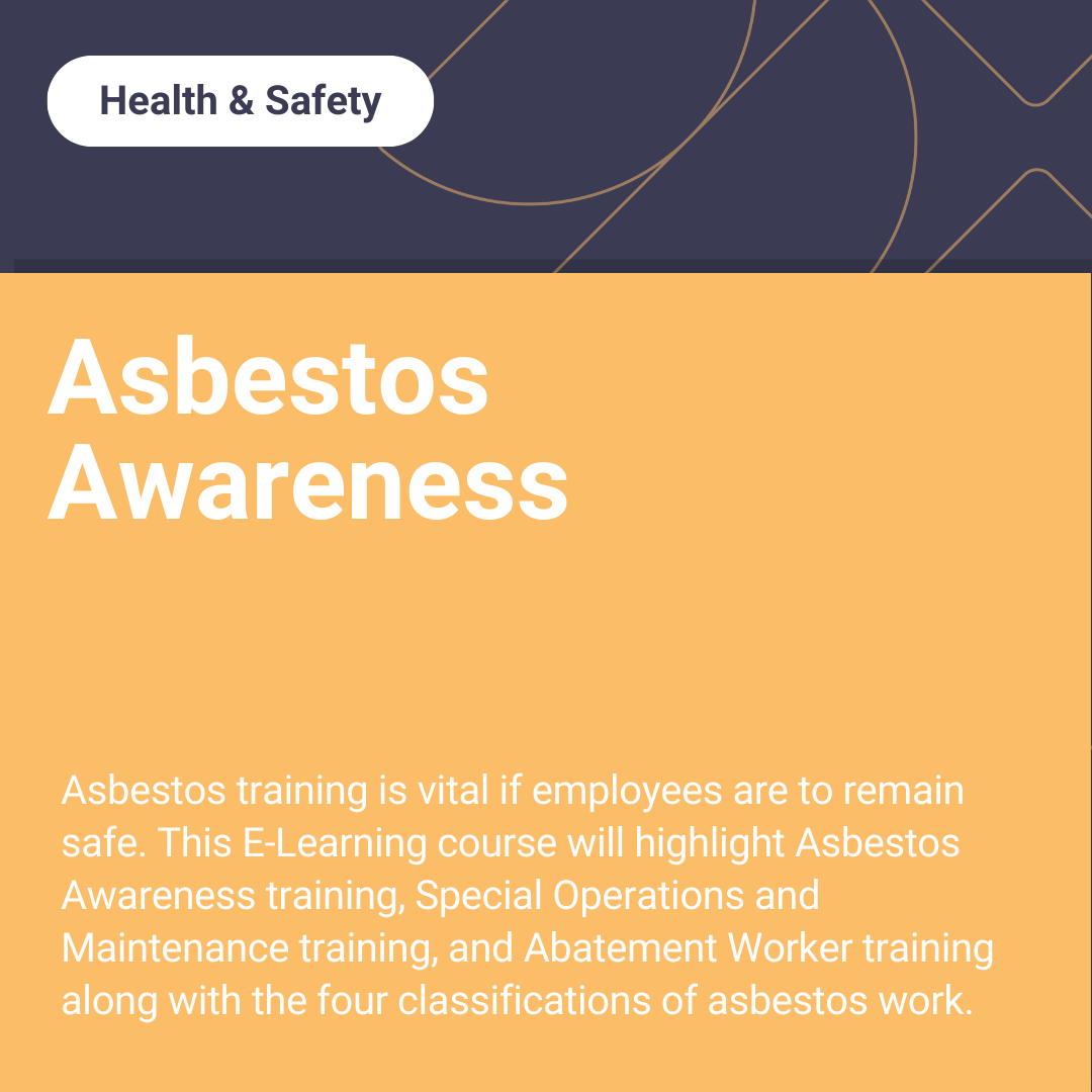 Asbestos Awareness Approved Online Training for Architects