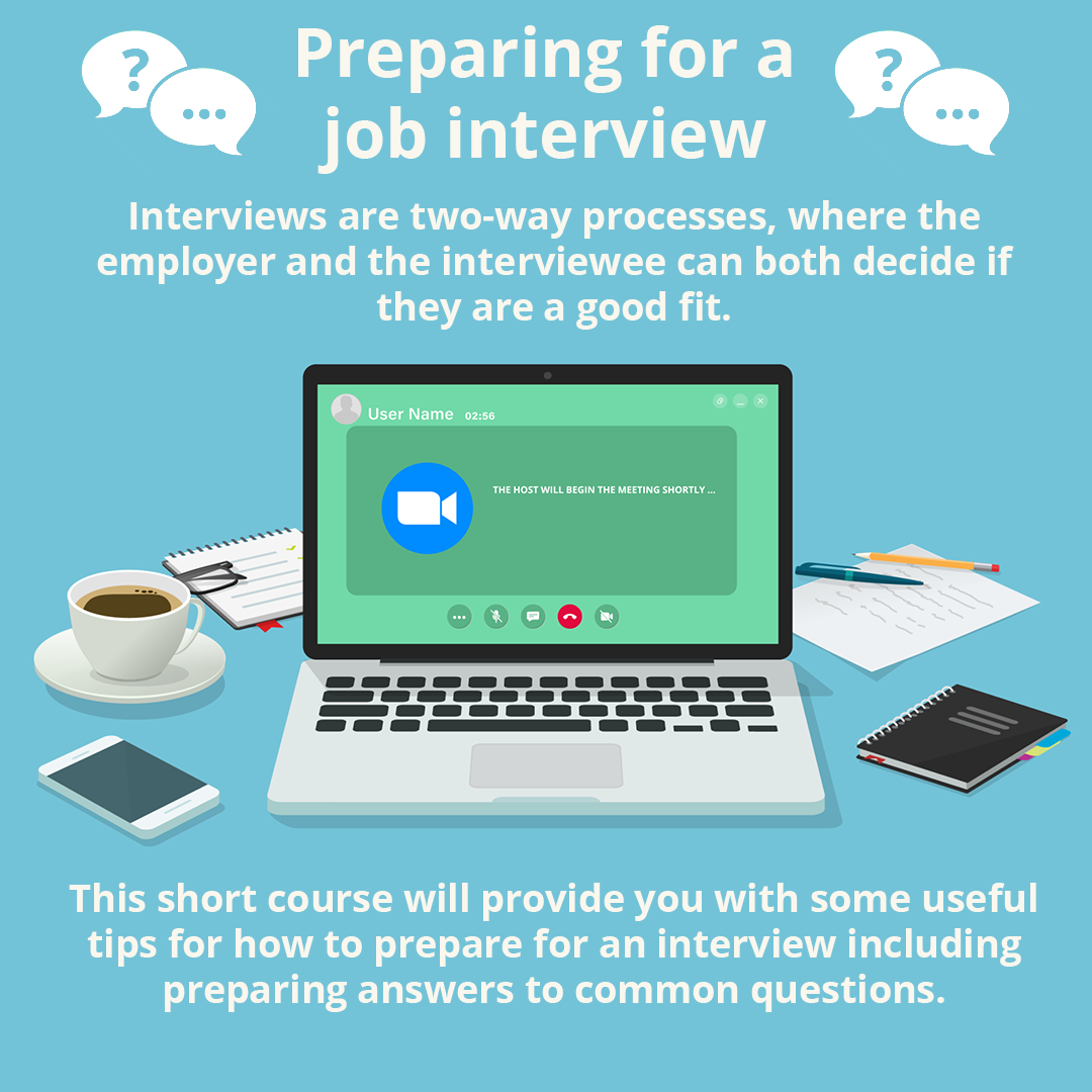 Job Interview Preparation for Employees & candidates Approved Online Training