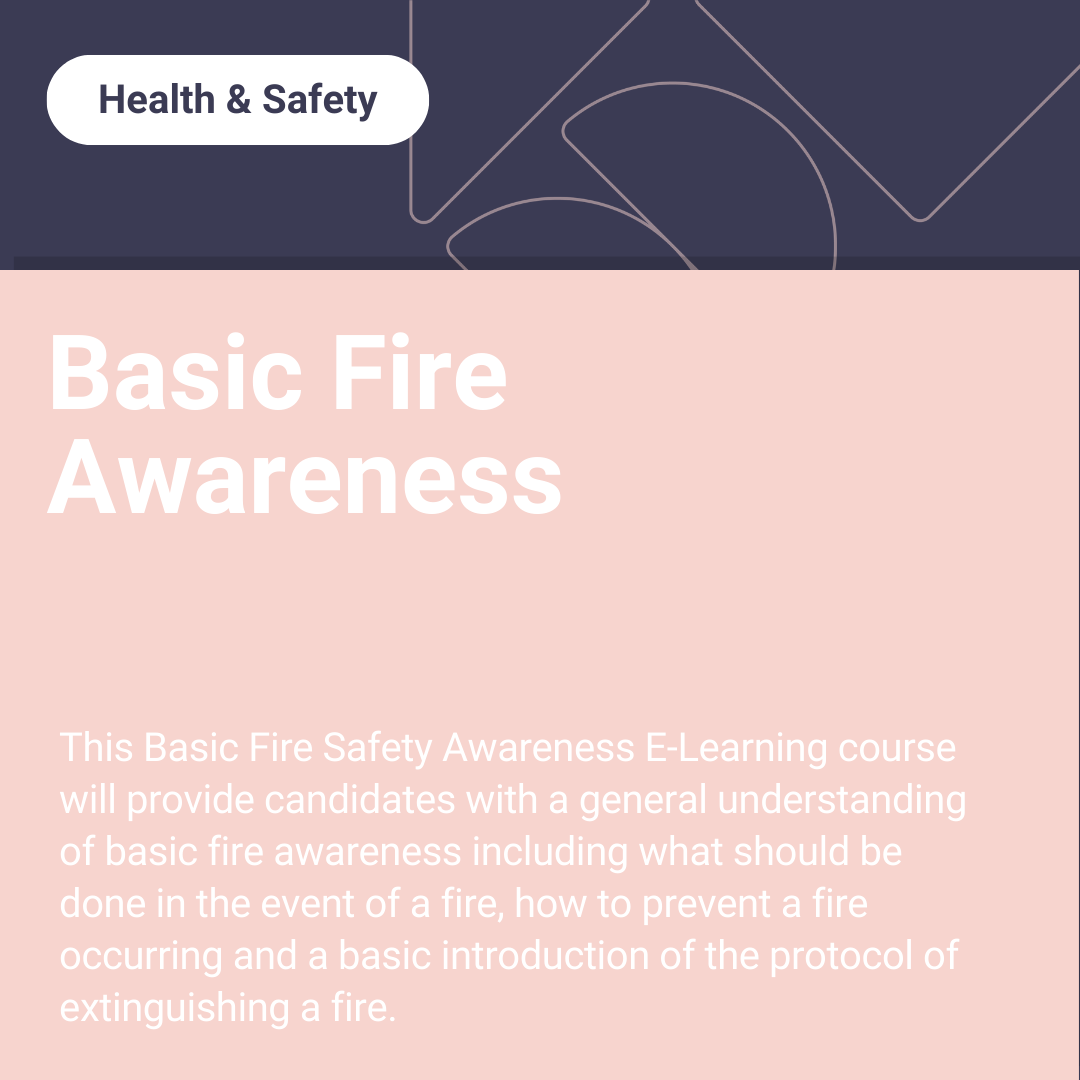  Fire Safety Awareness for Care Homes (Basic Level)