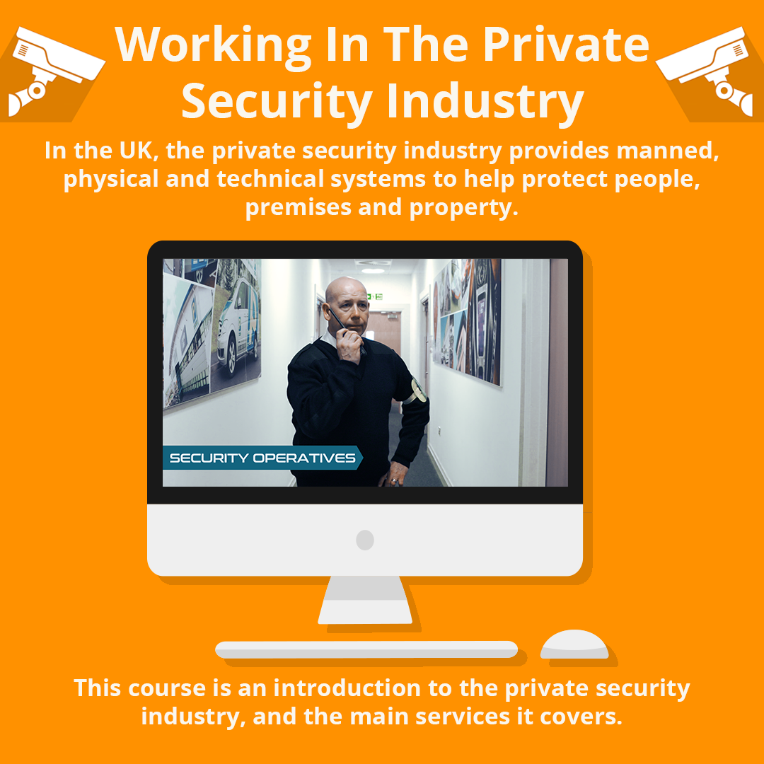 Private Security Industry Approved Online Training