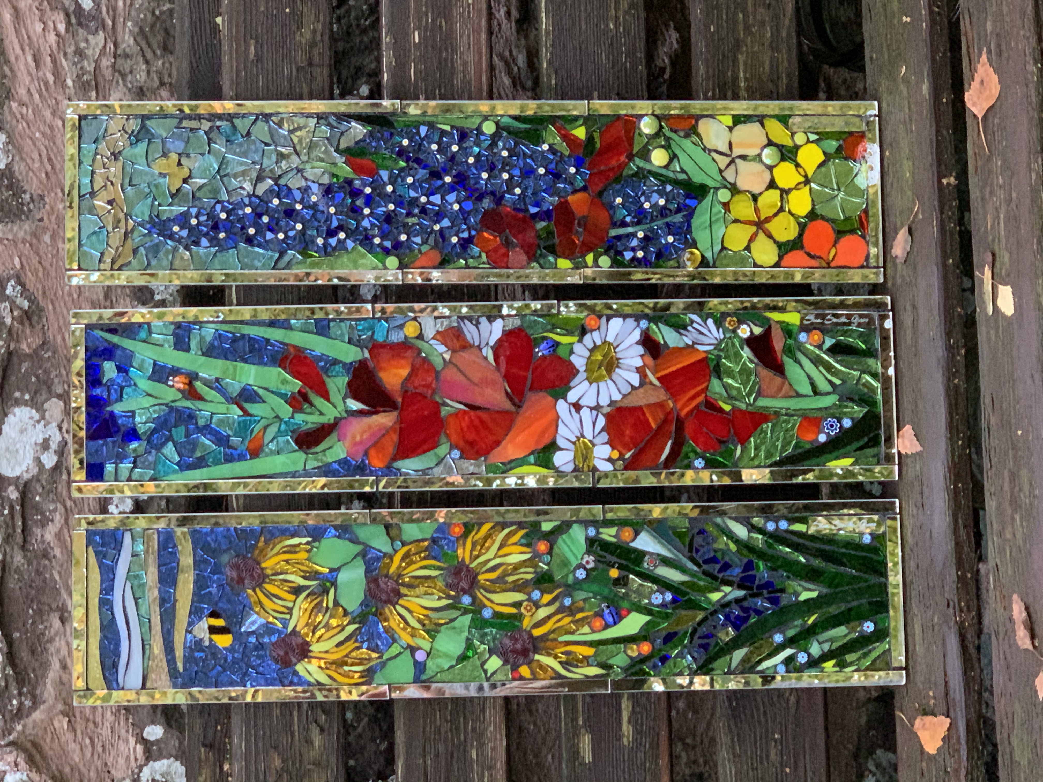 Stained Glass Garden Mosaic - 1 Day