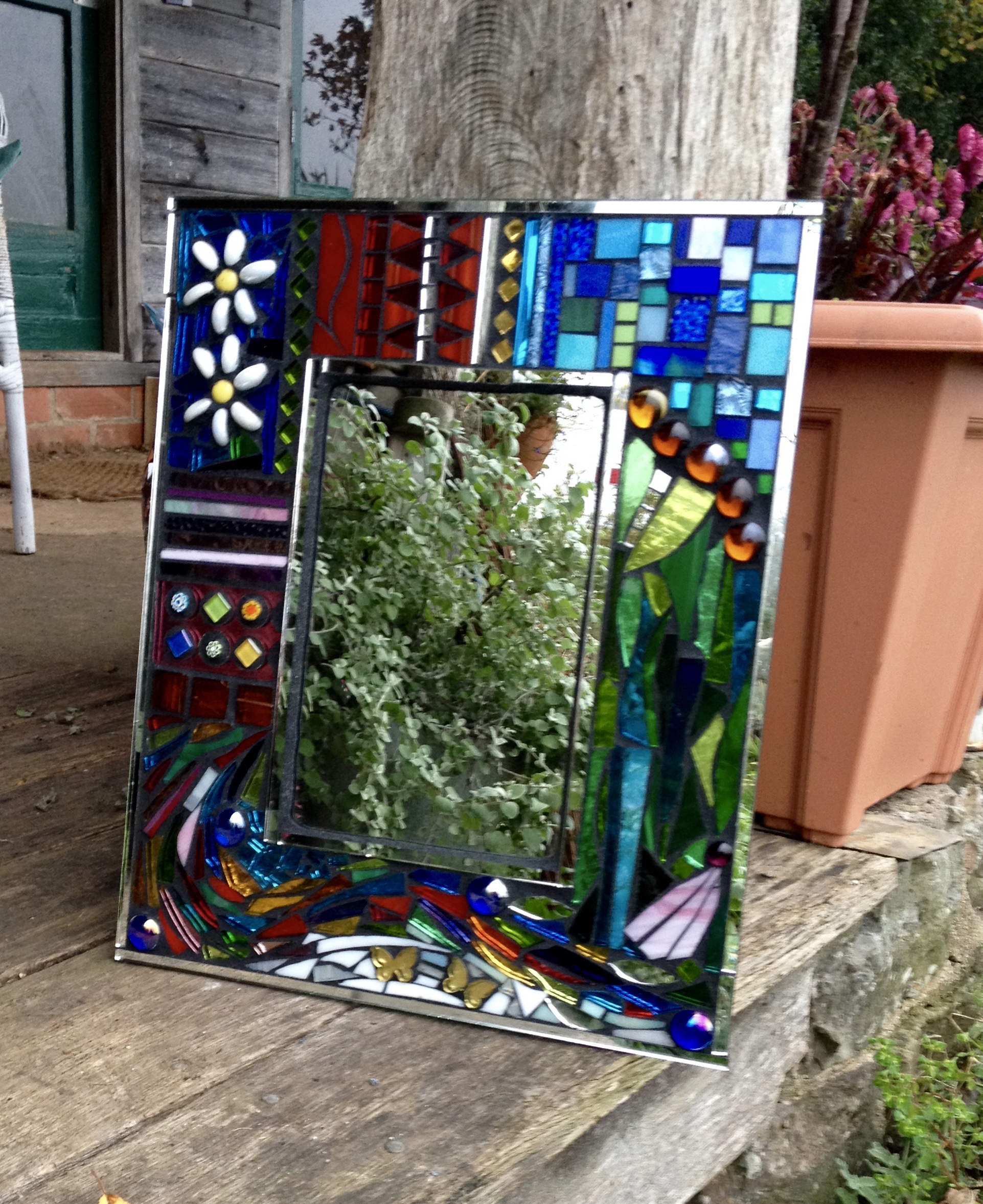 Stained Glass Garden Mosaic - 1 Day