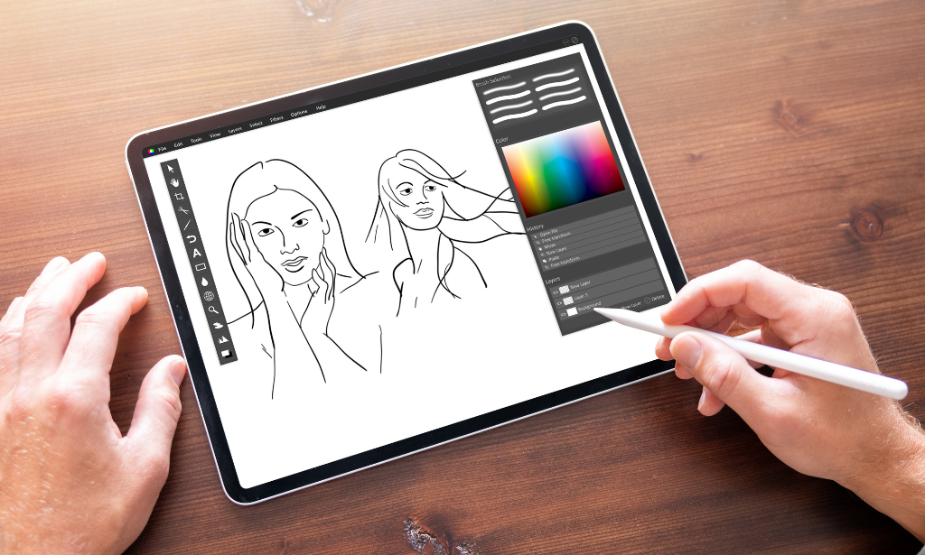 Digital Art - Sketching In Photoshop For Beginners