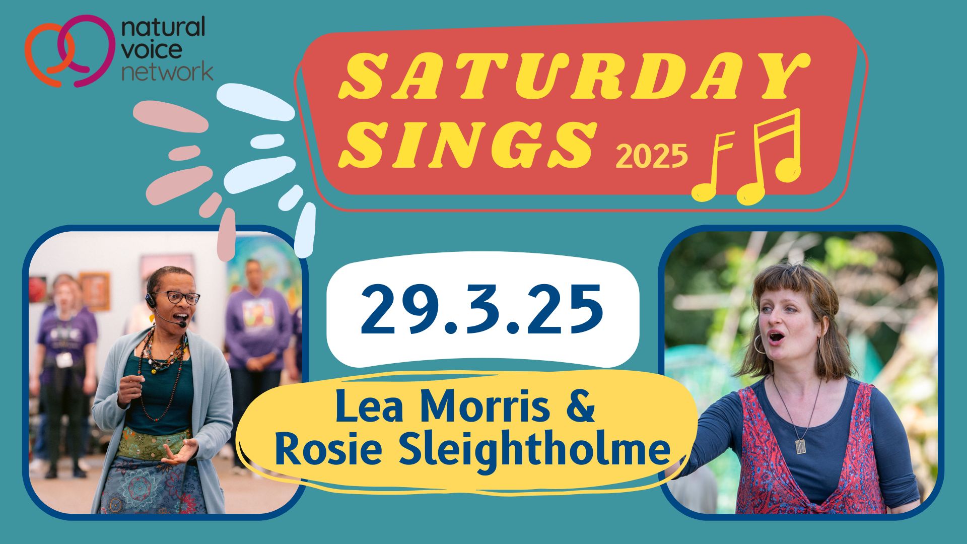 Saturday Sings - Lea Morris & Rosie Sleightholme