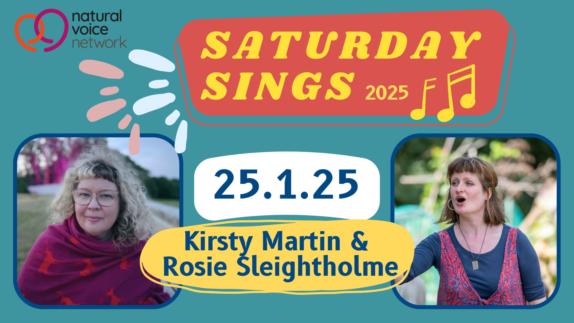 Saturday Sings - Kirsty Martin & Rosie Sleightholme