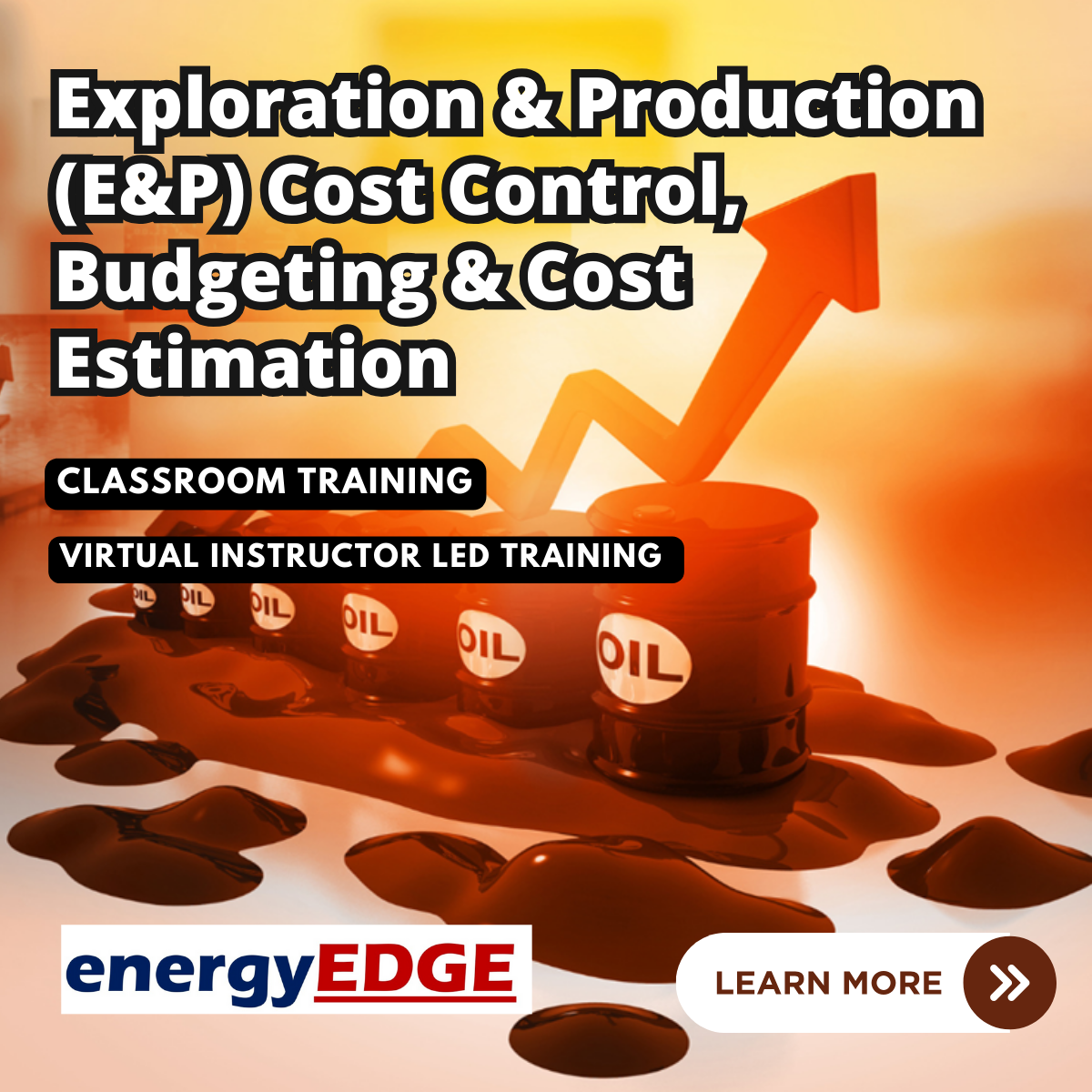 Exploration & Production (E&P) Cost Control, Budgeting & Cost Estimation