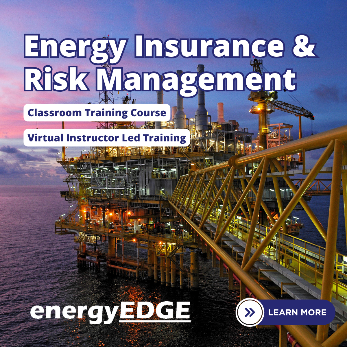 Energy Insurance and Risk Management