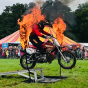 Tigers Childrens Motorcycle Display Team Training Ground logo