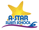 A Star Swim School logo