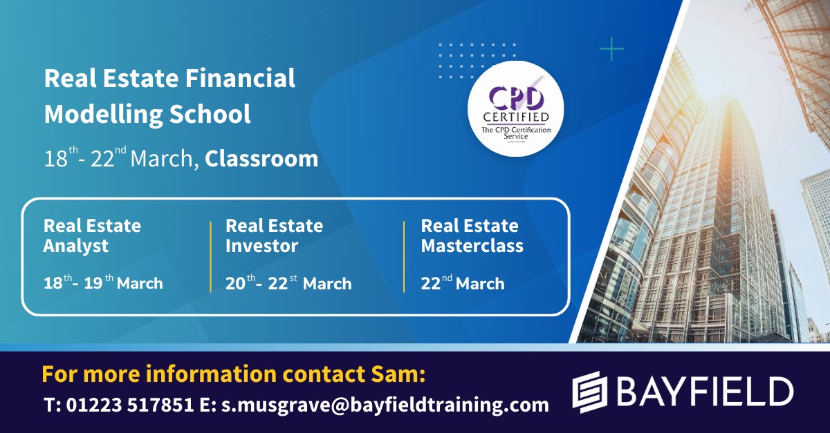 Real Estate Financial Modelling School