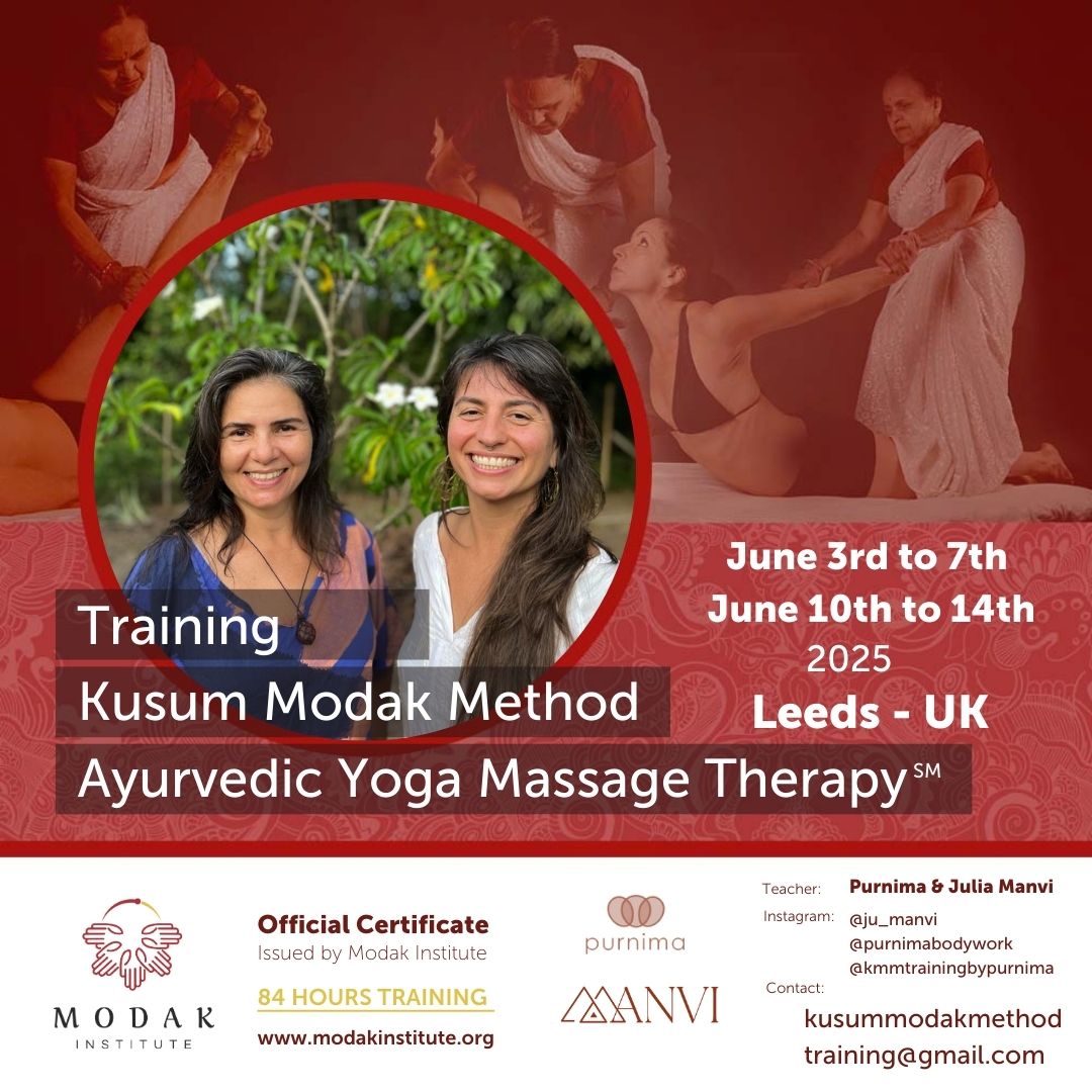 Kusum Modak Method Training
Modak Institute Certificate & Level 3 Diploma UK