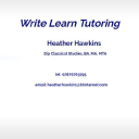 Write Learn Tutoring logo