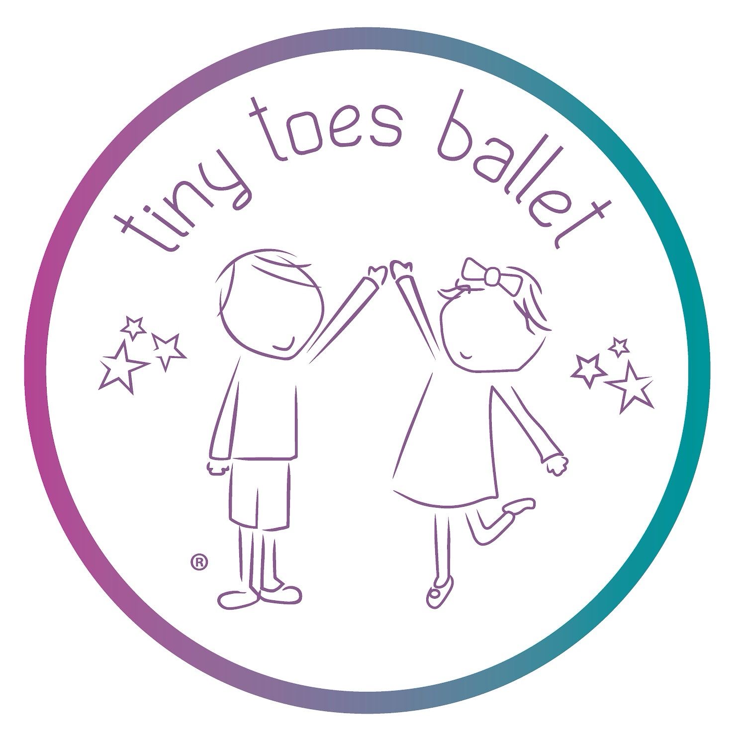 Tiny Toes Ballet Newport and Cwmbran logo