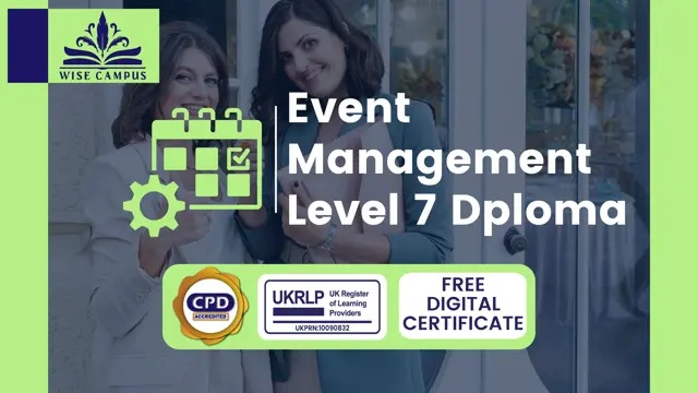 Event Management Level 7 Dploma - CPD Accredited