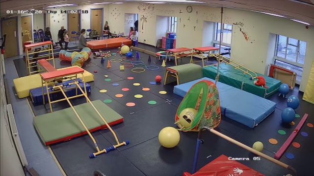 Toddlers Gymnastics classes Mondays 1pm