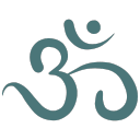 OM YOGA North Wales logo