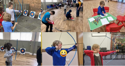 Kids' Archery @ Merryoaks Community Hall 4.45pm Mondays Winter 24/25