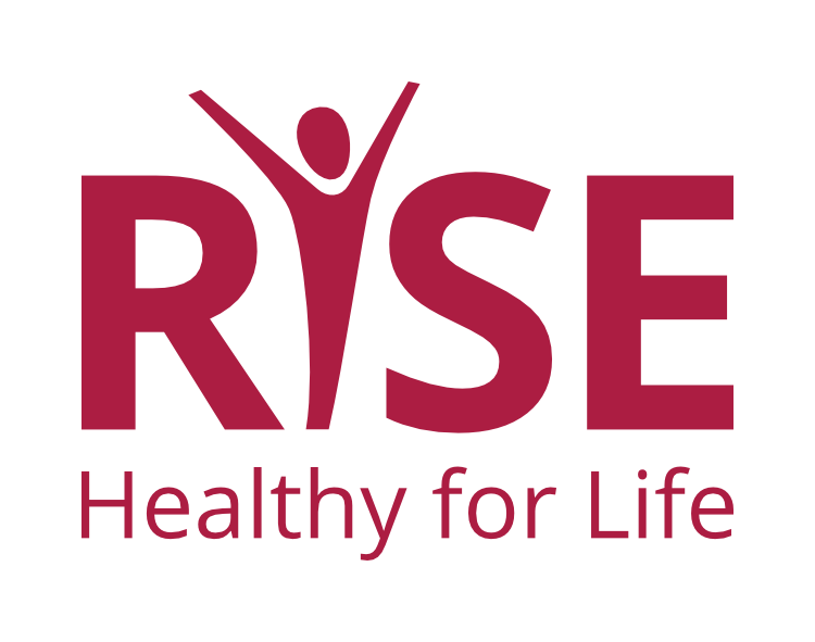 RISE: Healhy for Life logo
