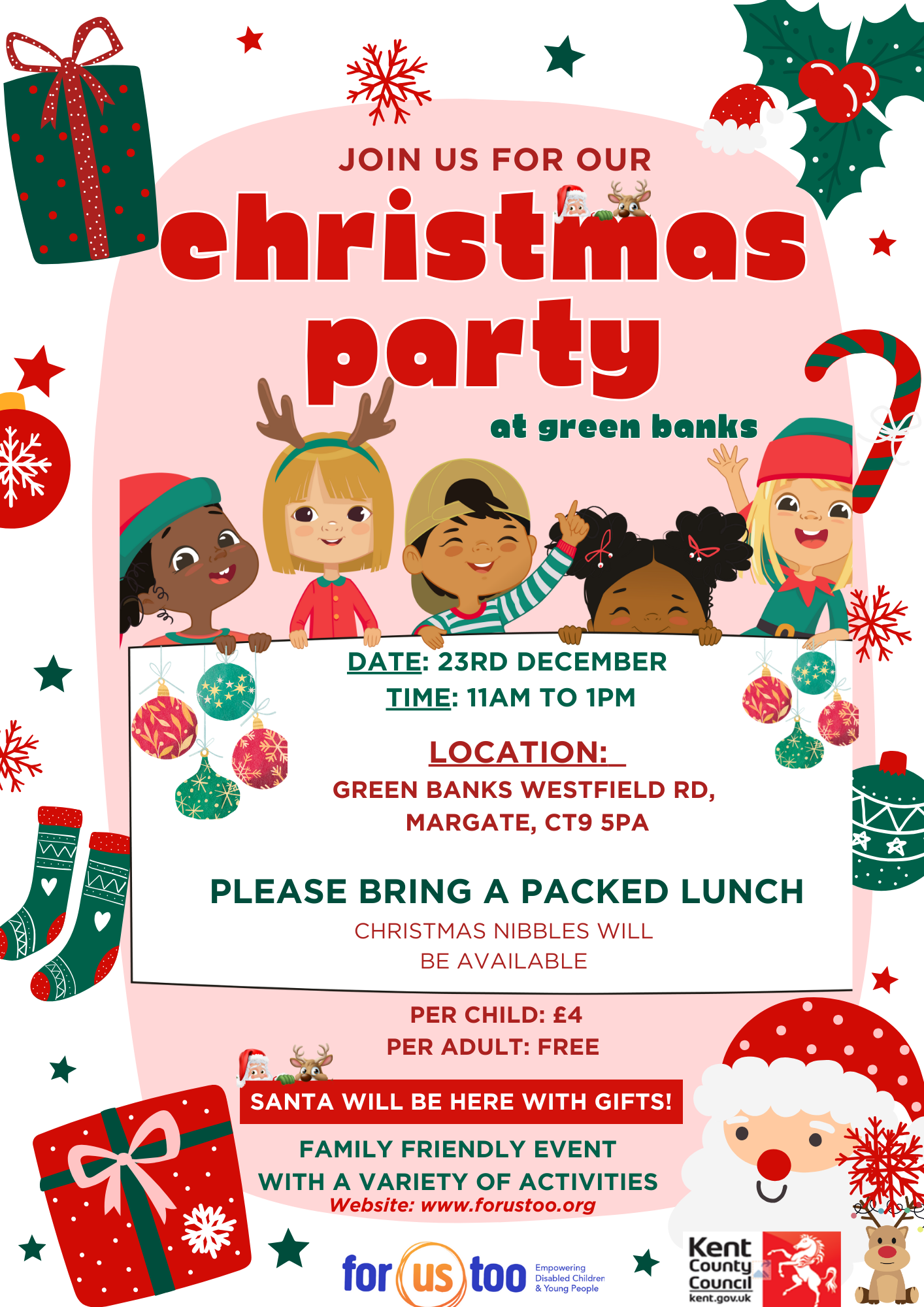 Green Banks Christmas Party - 23/12/2024