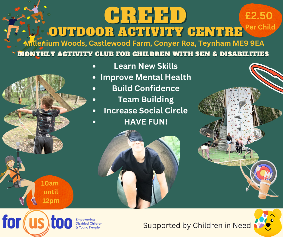 CREED Monthly Activity Club 10am-12pm