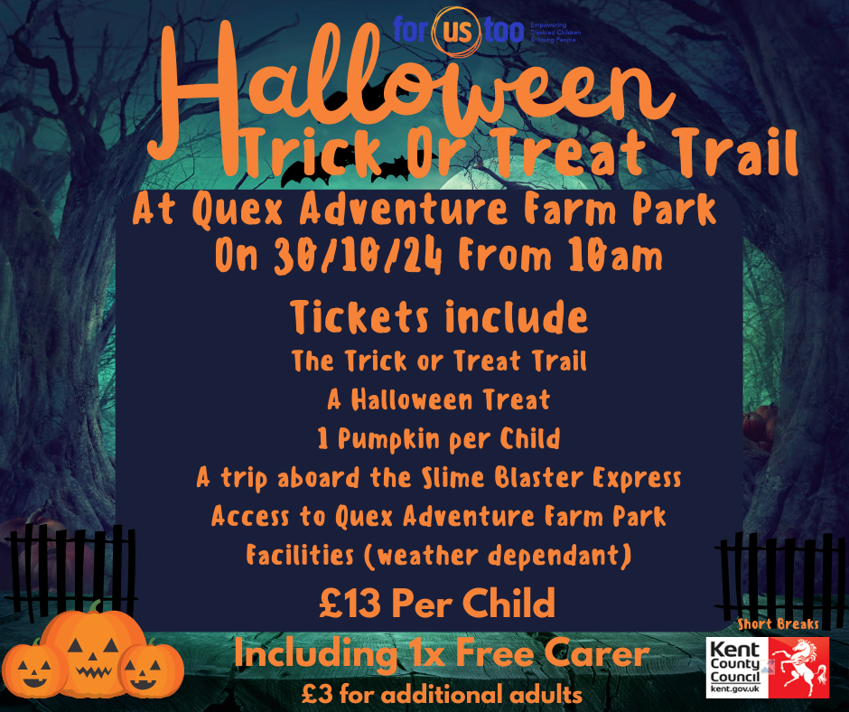 Quex Halloween Trick or Treat Trail - 30/10/2024