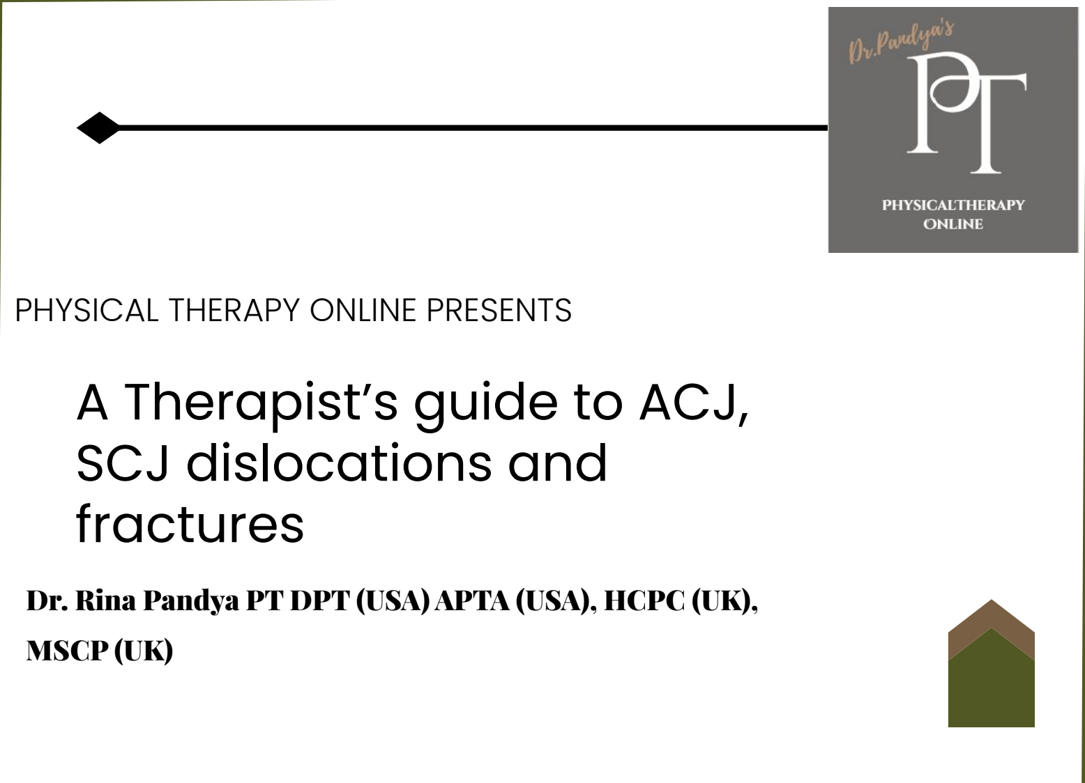 ACJ and SCJ Dislocations and Fractures