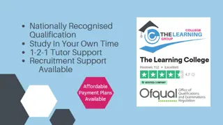 Teaching Assistant Qualification (RQF)