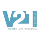 V21 (Vision 21 Cyfle Cymru) logo