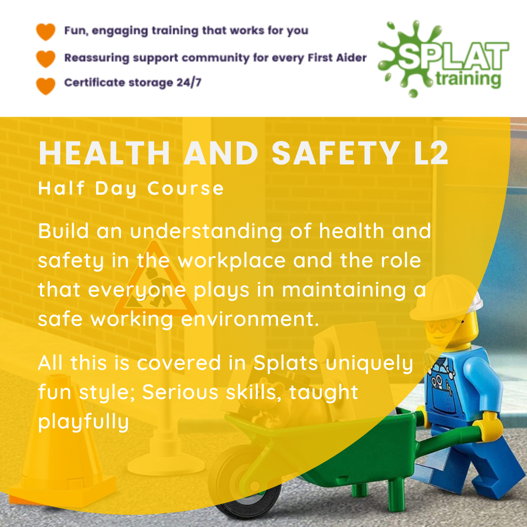 Health and Safety Level 2 (launches September)