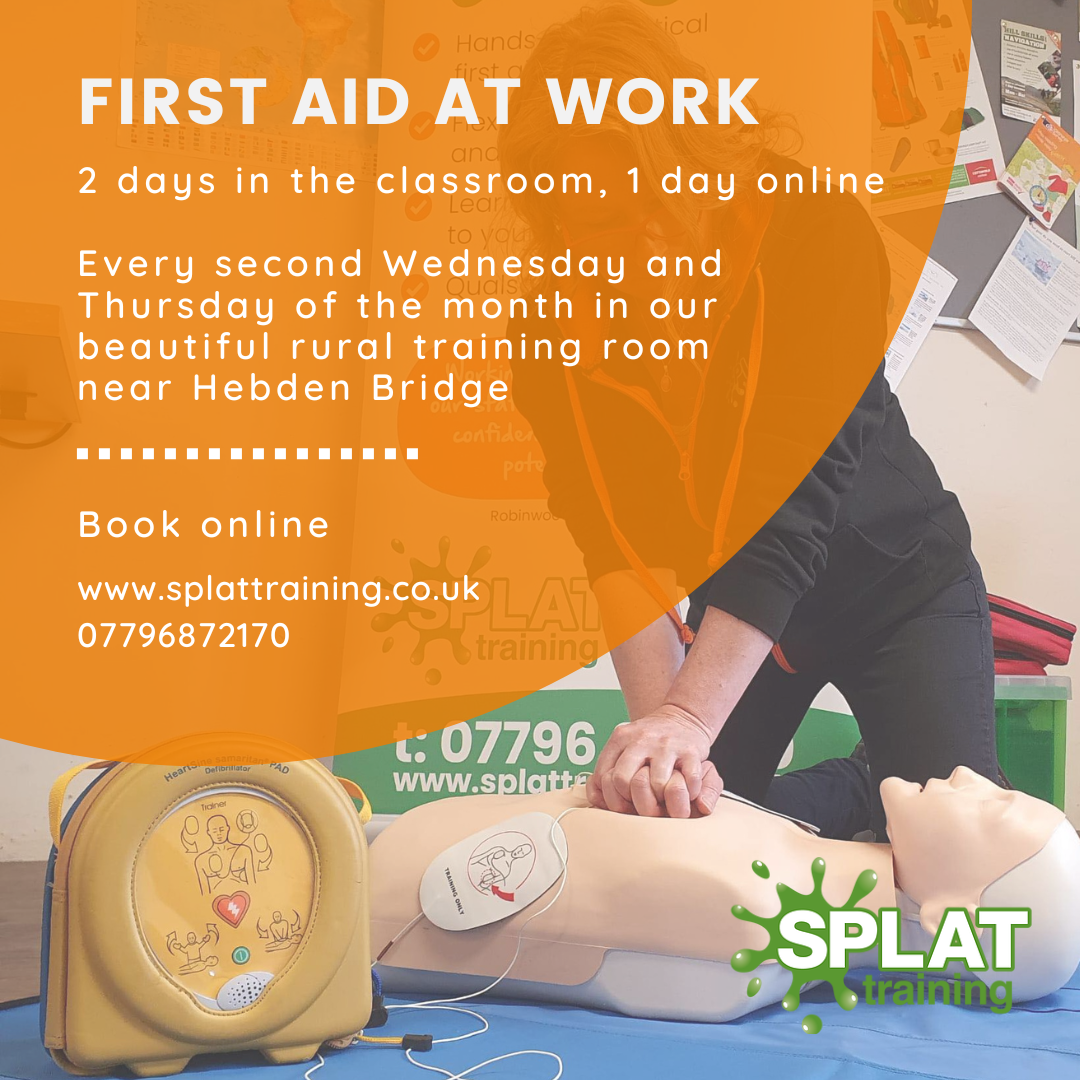 First Aid at Work Blended or Requal (3 day or 2 day)