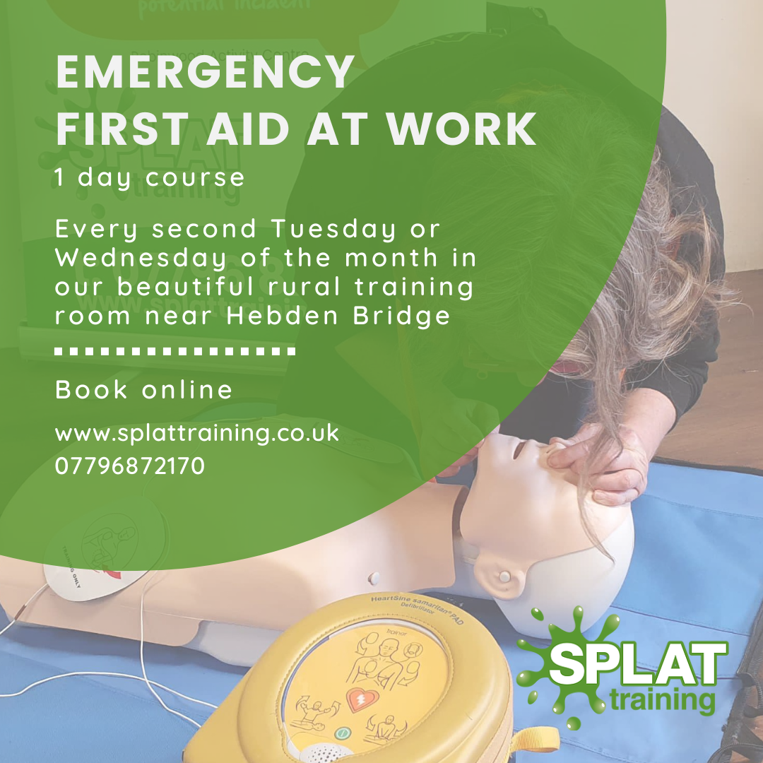 Emergency First Aid at Work (1 day)