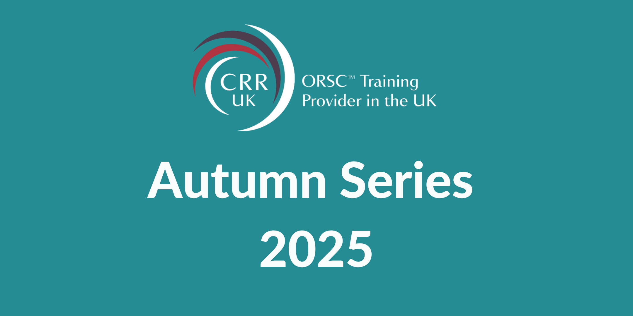 Autumn Series 2025 - Organisation & Relationship Systems Coaching Training