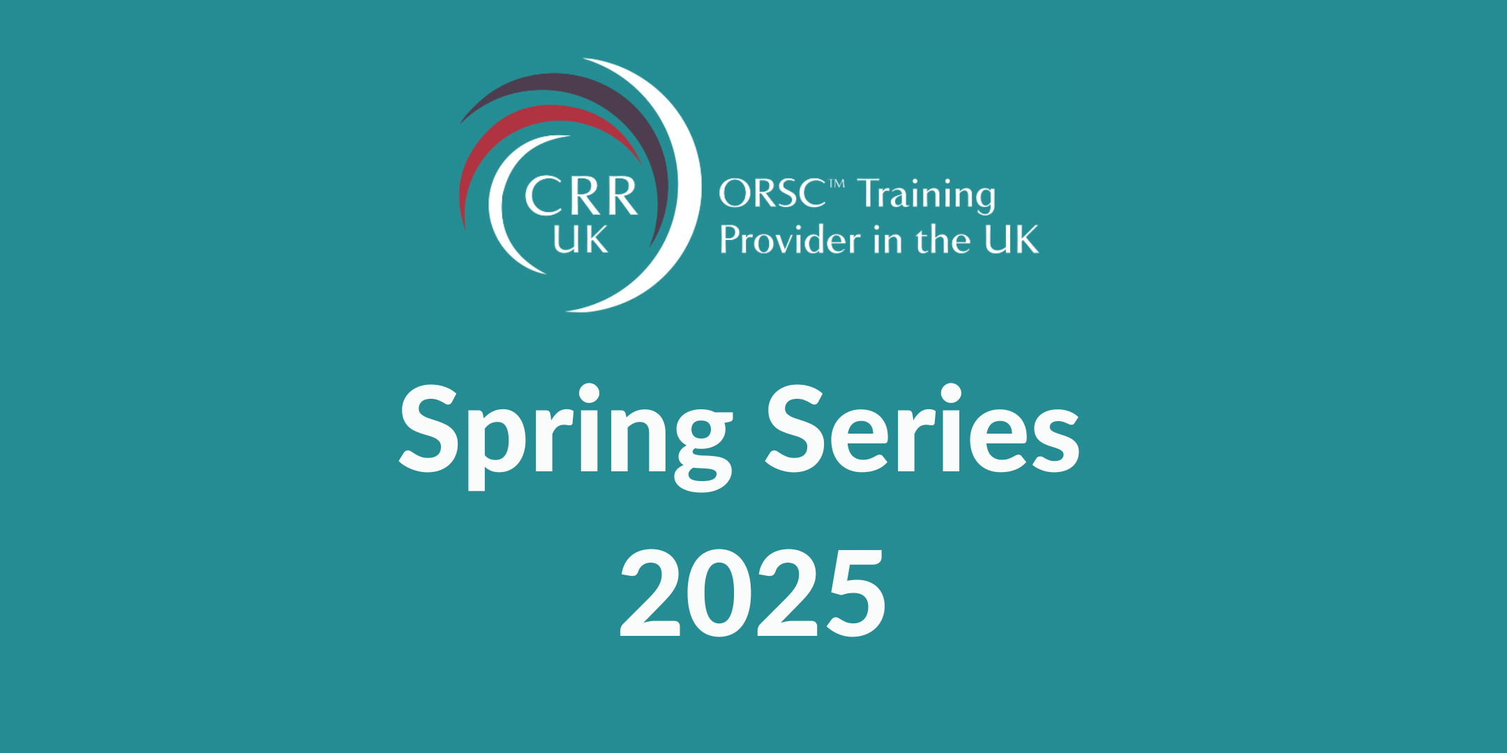 Spring Series 2025 - Organisation & Relationship Systems Coaching Training