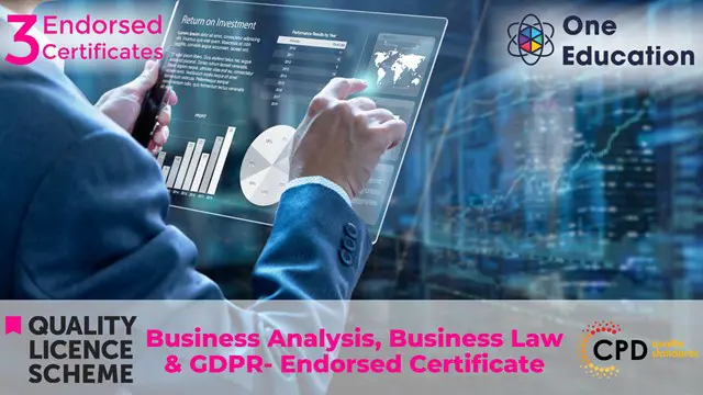 Business Analysis, Business Law & GDPR- Endorsed Certificate Course