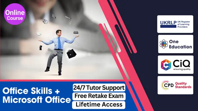 Microsoft Office (Microsoft Excel, Word, PowerPoint)+ Office Skills for Administration Course