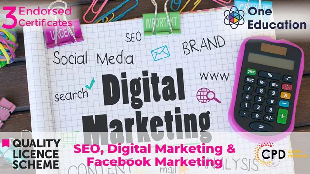 SEO, Digital Marketing & Facebook Marketing Course