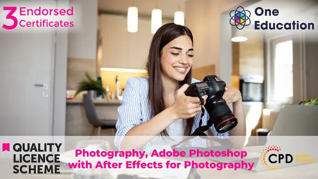 Photography, Adobe Photoshop with After Effects for Photography Course