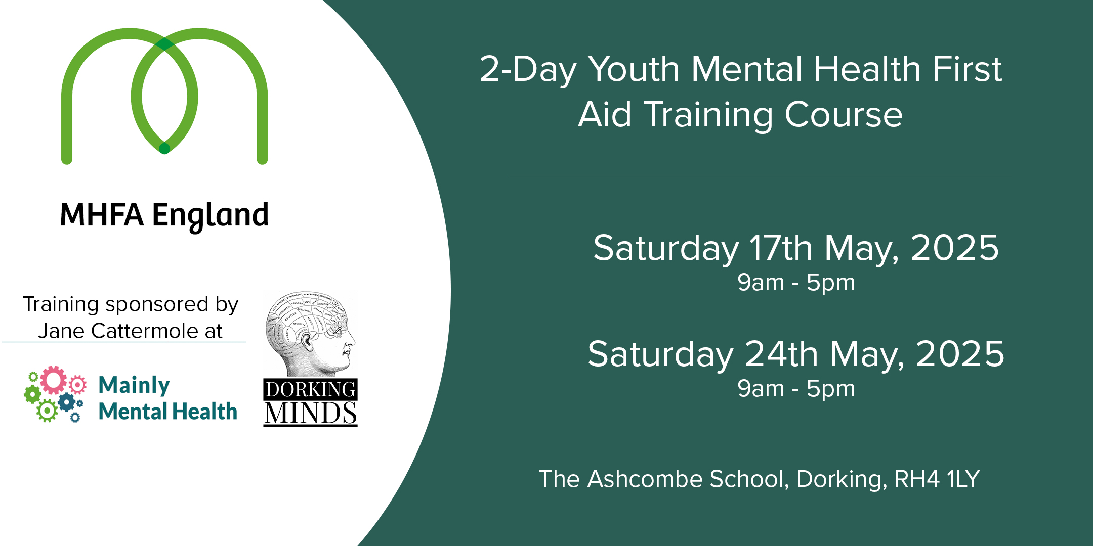 Youth Mental Health First Aid Training - 2 Day Course