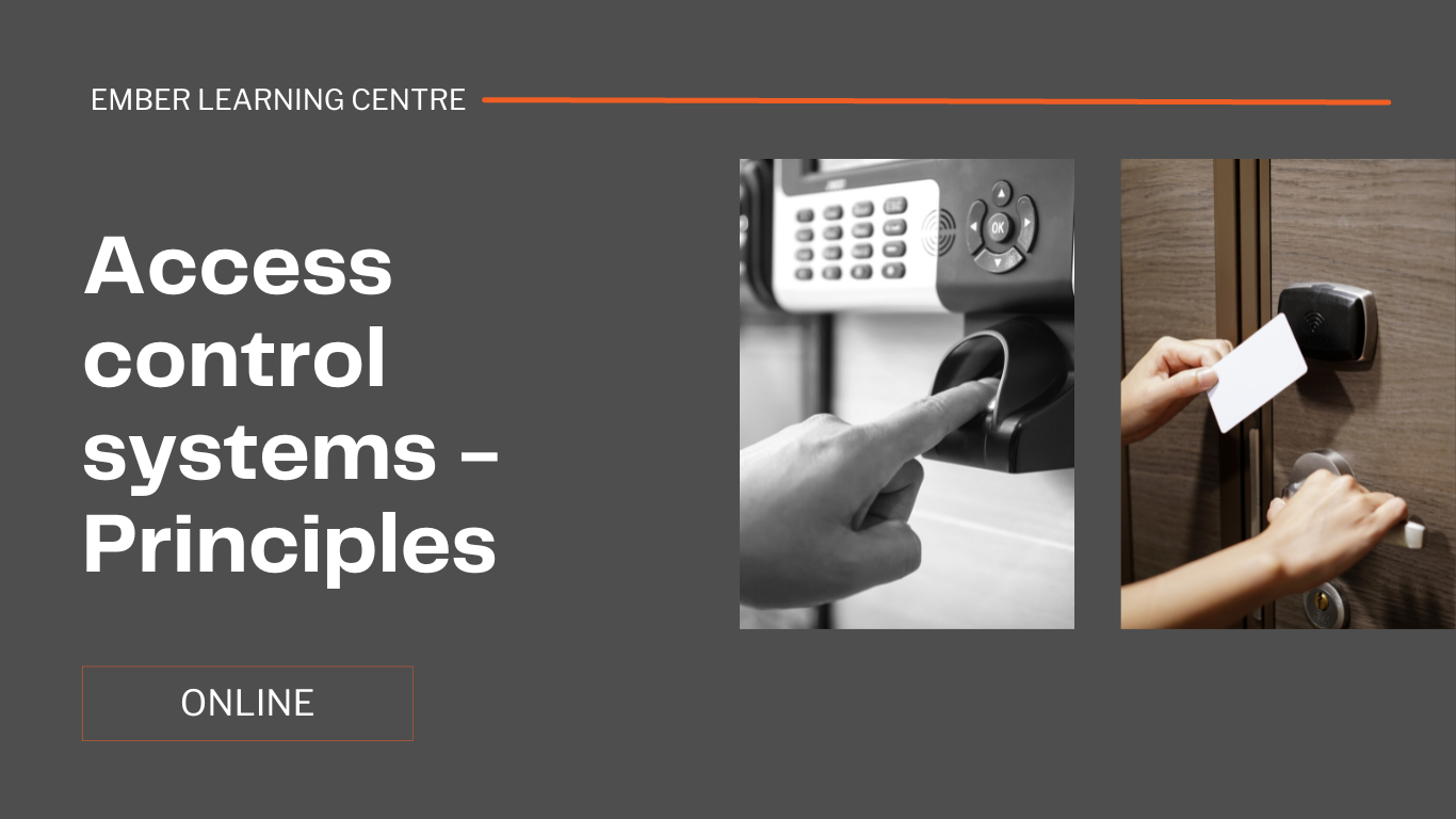 C20M03 - Access control systems - Principles (online)