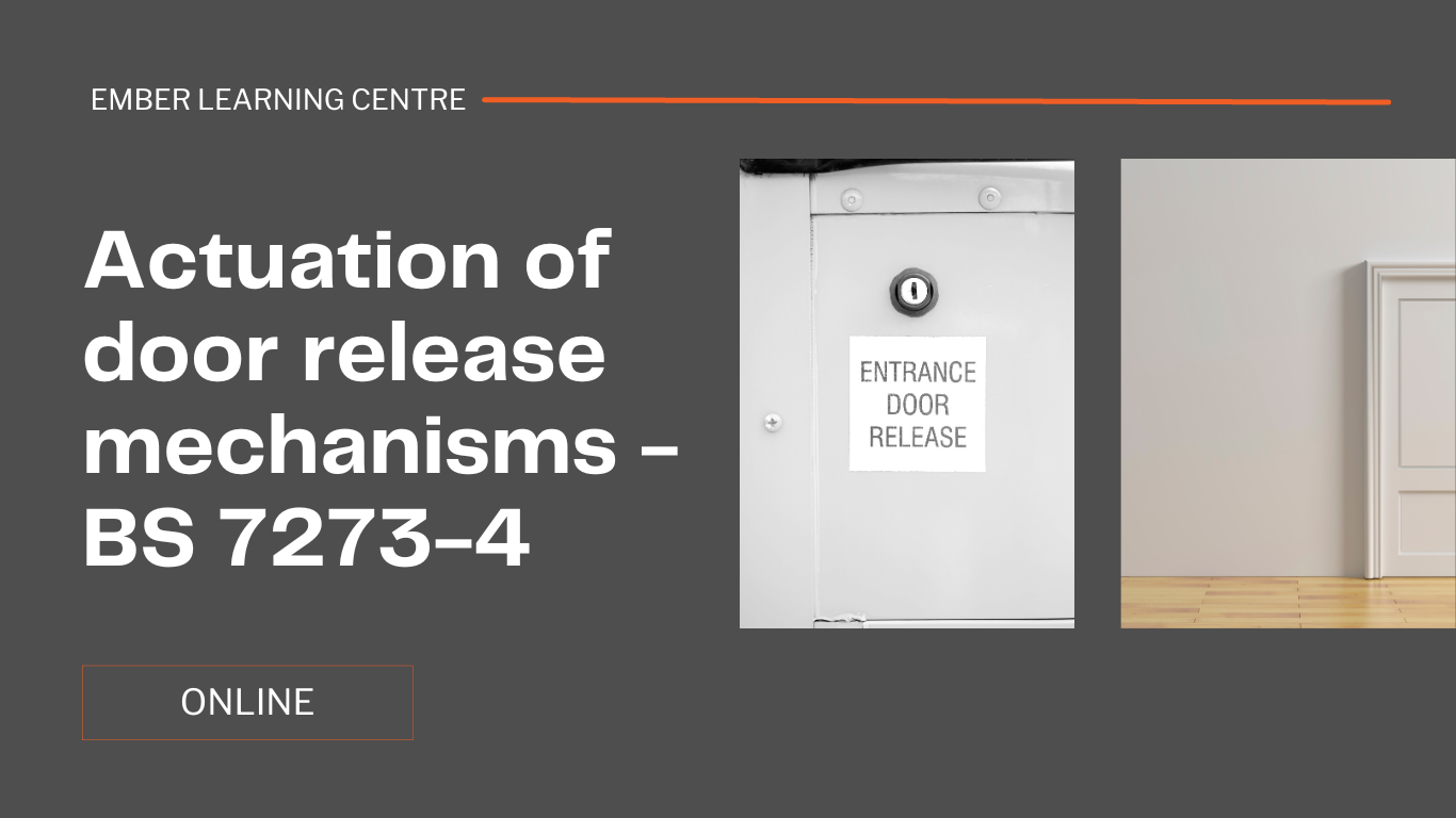 C10M02 - Actuation of door release mechanisms - BS 7273-4 (online)